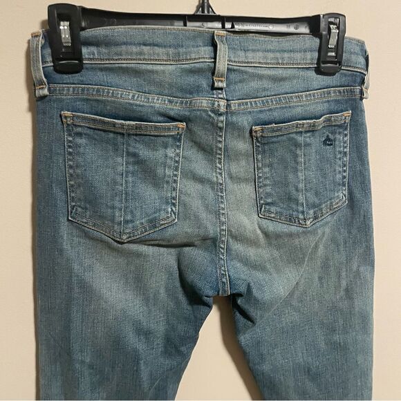 Rag & Bone High Rise Skinny Clean Street Water- Size 27 - Picture 6 of 11